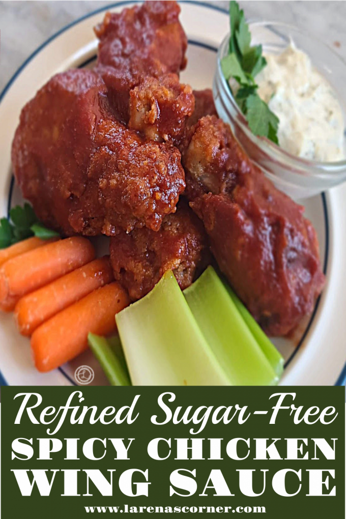 Spicy Chicken Wing Sauce Recipe an easy mild homemade from scratch.