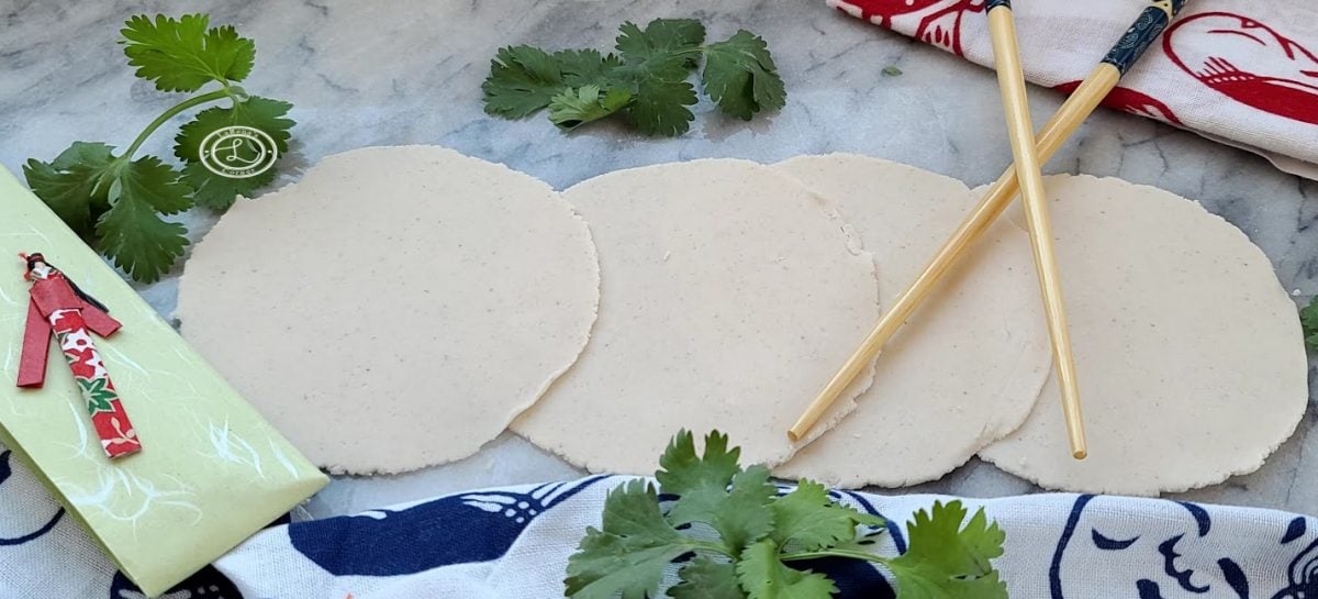 GlutenFree Potsticker Dough Recipe a delicious wrapper for buns.