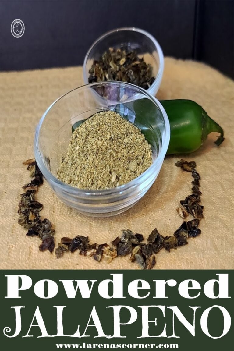 Powdered Jalapeno Recipe a DIY homemade spice to add heat to recipes.