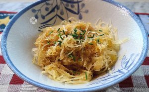 A bowl of squash