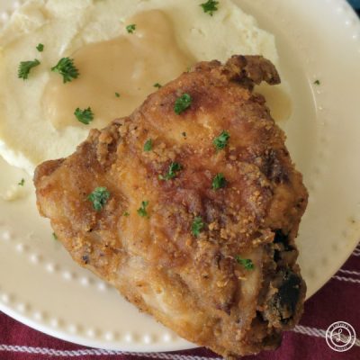Gluten-Free Baked Fried Chicken