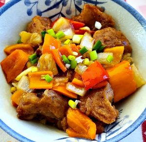 A Bowl of Gluten-Free Sweet and Sour Pork