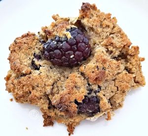 Closeup of a biscuit