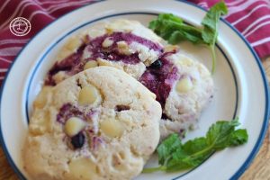 Three Cookies on a plate