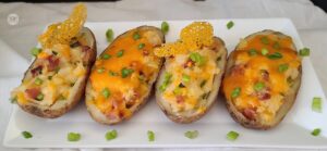 Twice Baked Loaded Potatoes