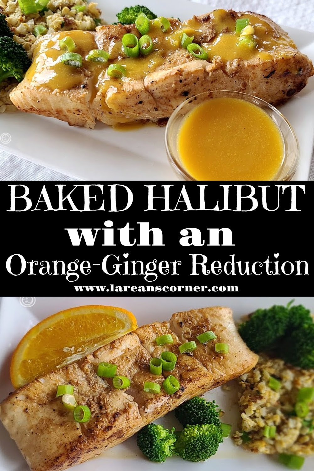 Oven Baked Halibut A La Orange