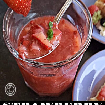 Fresh Strawberry Sauce