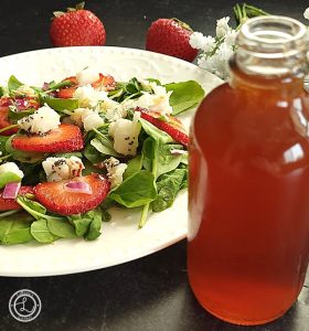 Strawberry Tops Vinegar