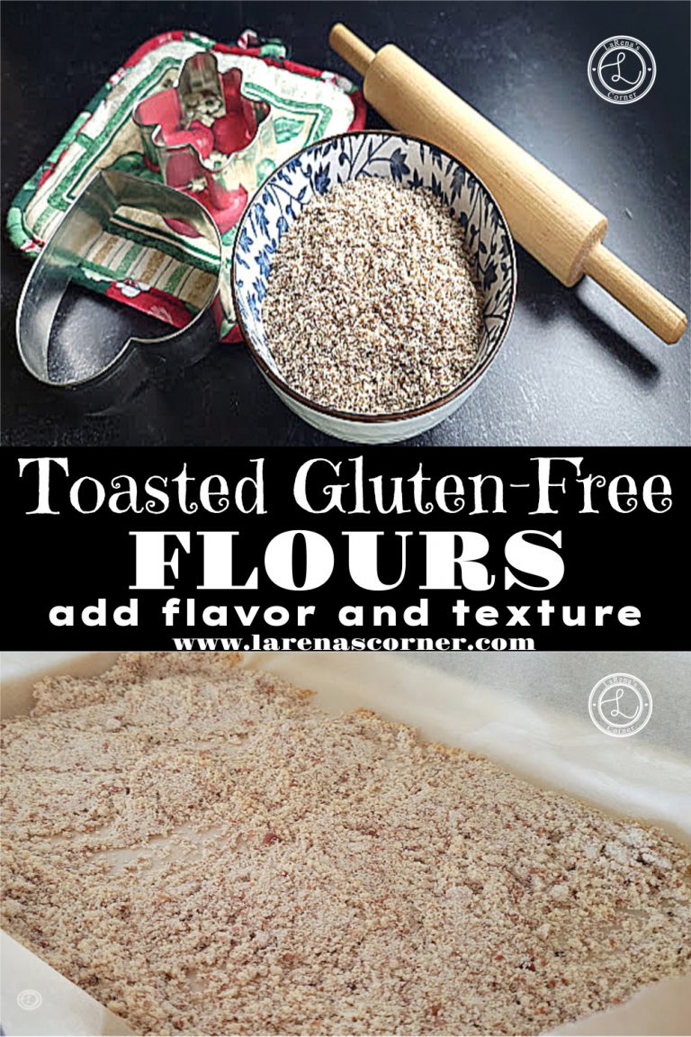 Toasted GlutenFree Flours Recipe helps to improve baked goods.