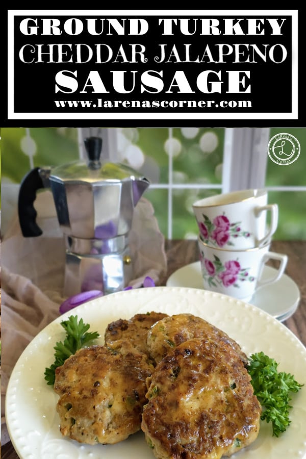Ground Turkey Cheddar Jalapeno Sausage Recipe Ground Turkey Cheddar Jalapeno Sausage. Top A plate of sausages in front of an espresso maker , espresso cups, and saucers.